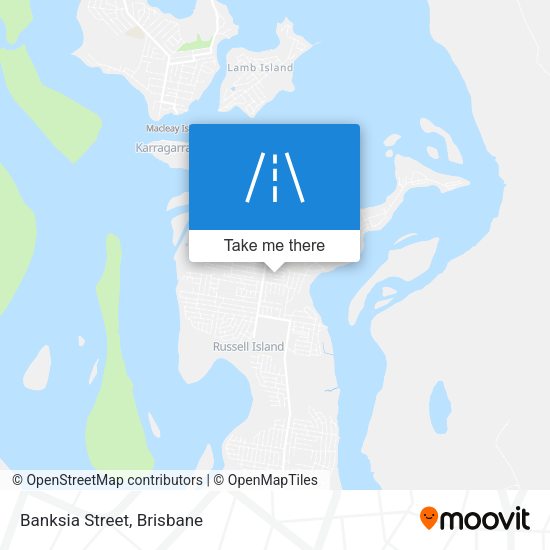 Banksia Street map
