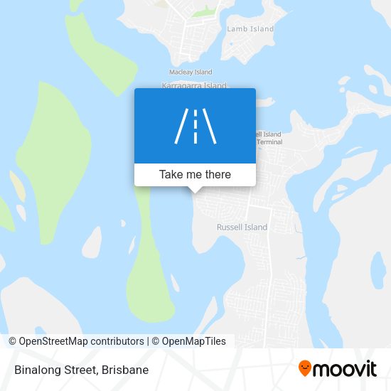 Binalong Street map