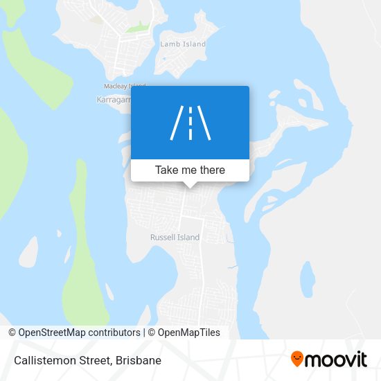 Callistemon Street map