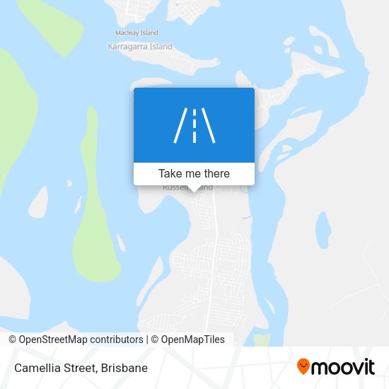 Camellia Street map