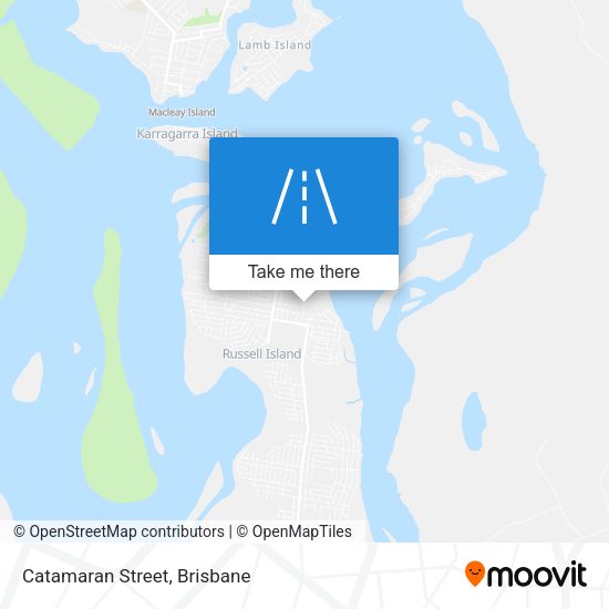 Catamaran Street map