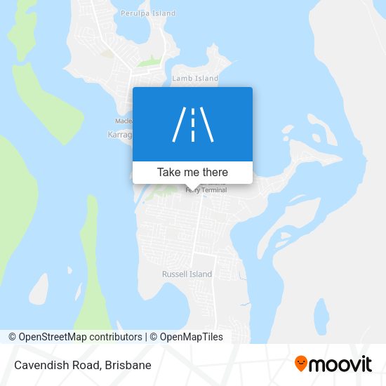 Cavendish Road map