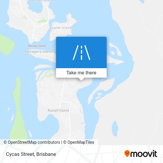 Cycas Street map