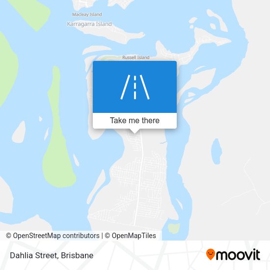 Dahlia Street map