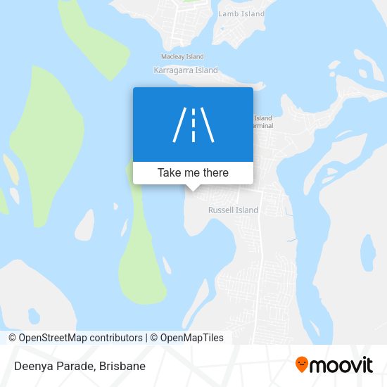 Deenya Parade map
