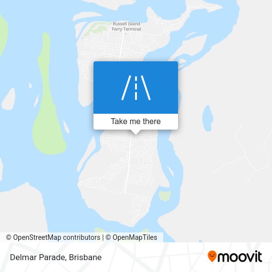 Delmar Parade map