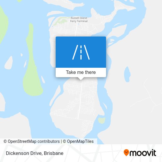 Dickenson Drive map