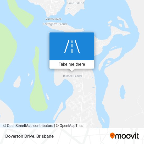 Doverton Drive map