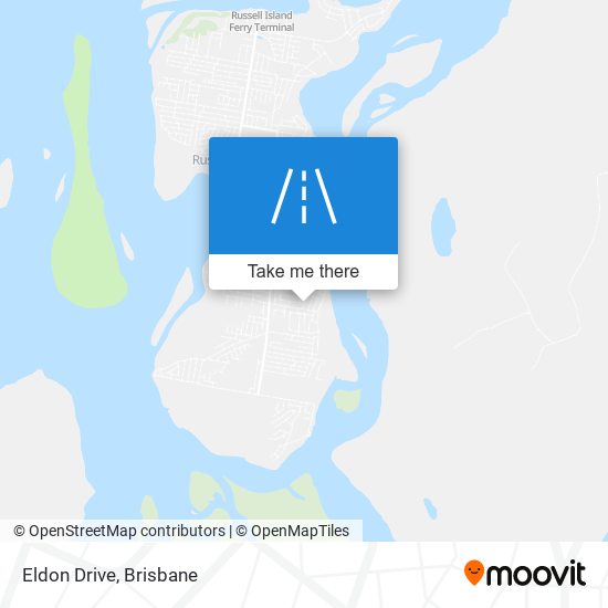 Eldon Drive map