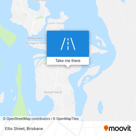 Ellis Street map