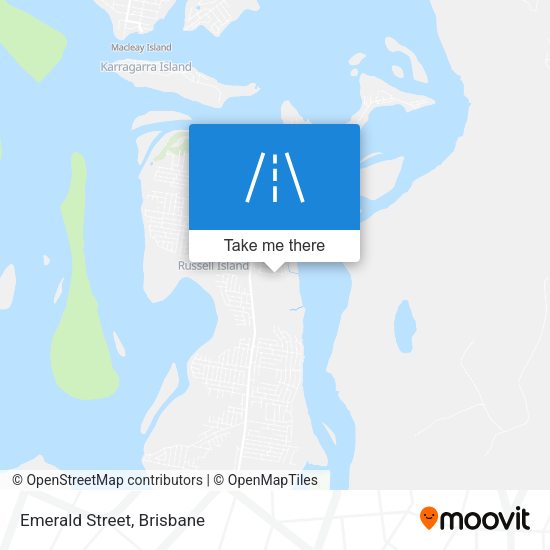 Emerald Street map