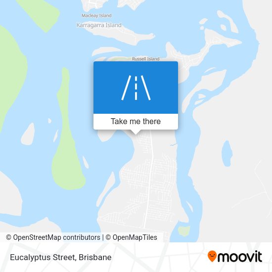 Eucalyptus Street map