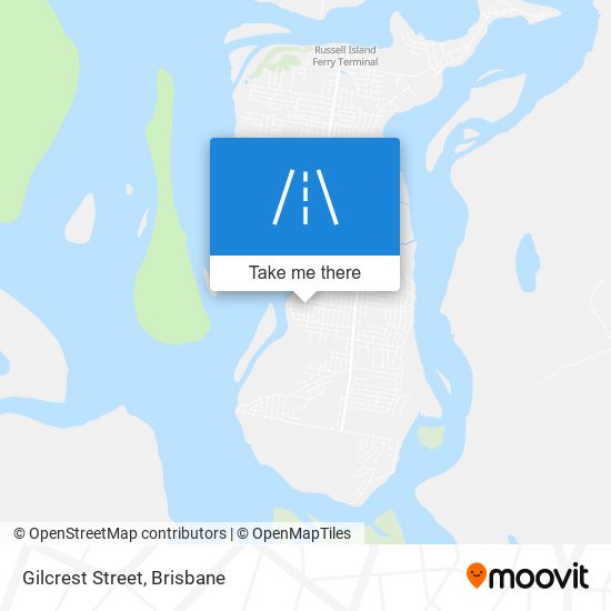 Gilcrest Street map