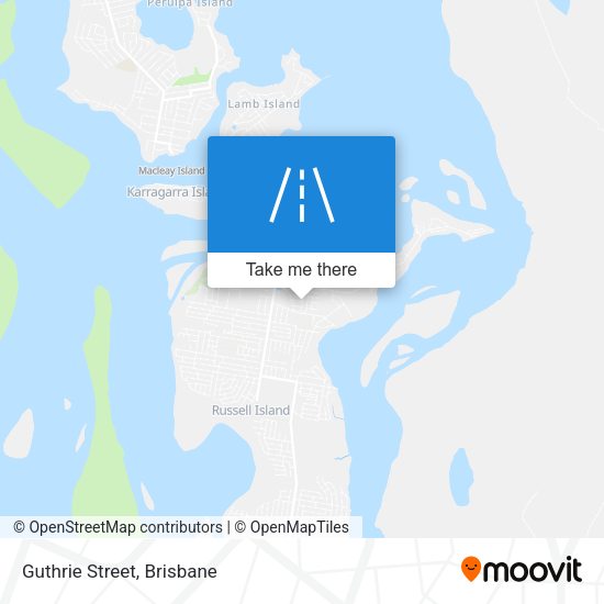 Guthrie Street map