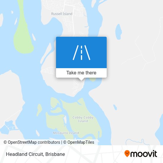 Headland Circuit map