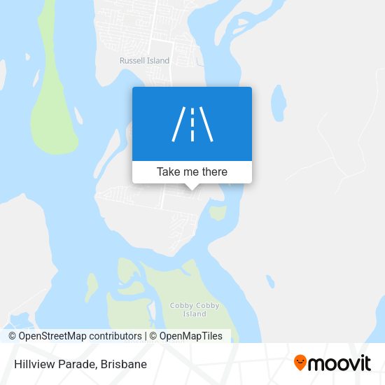 Hillview Parade map