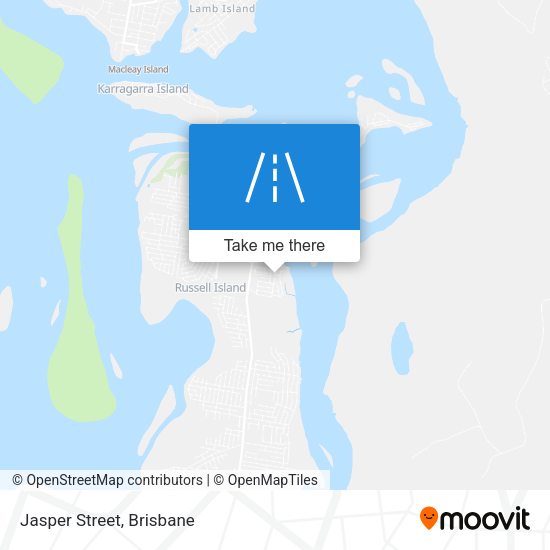 Jasper Street map