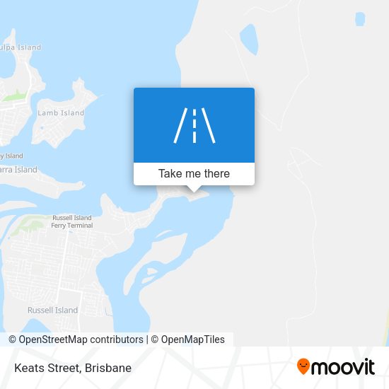 Keats Street map