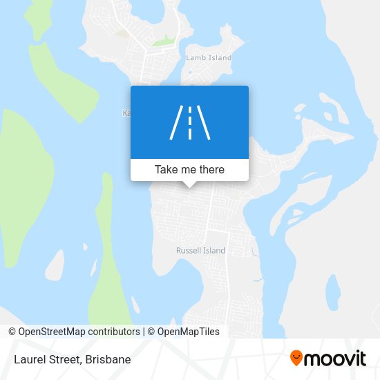 Laurel Street map