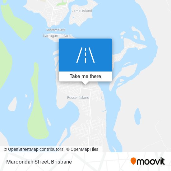 Maroondah Street map