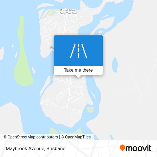 Maybrook Avenue map