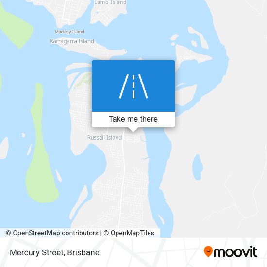 Mercury Street map