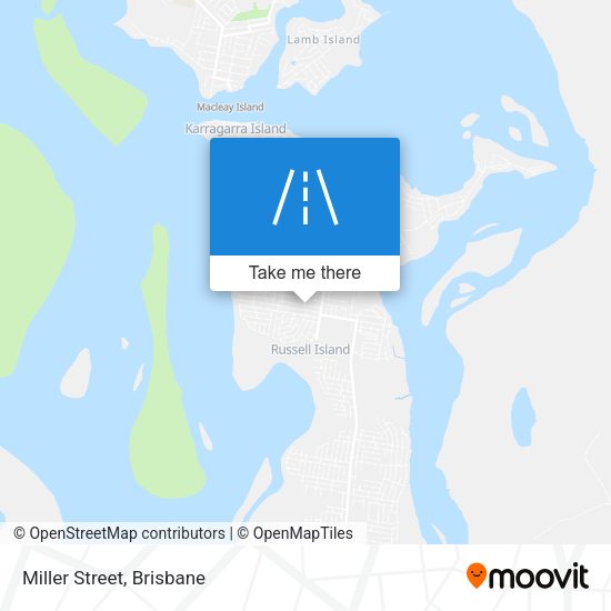 Miller Street map