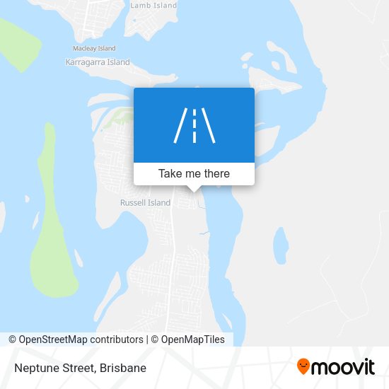 Neptune Street map