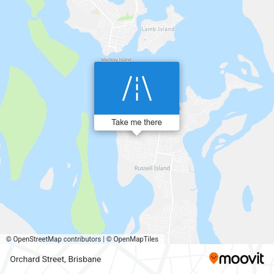 Orchard Street map