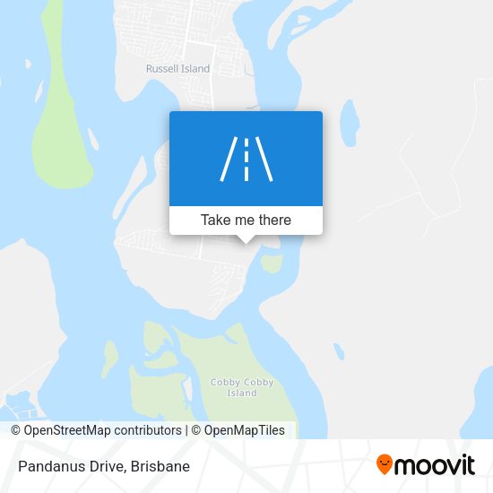 Pandanus Drive map