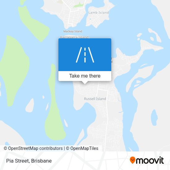 Pia Street map
