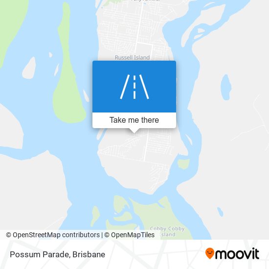 Possum Parade map