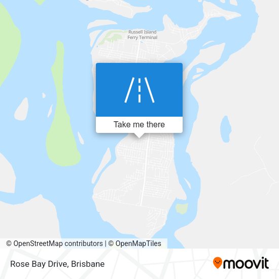 Rose Bay Drive map