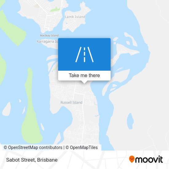 Sabot Street map