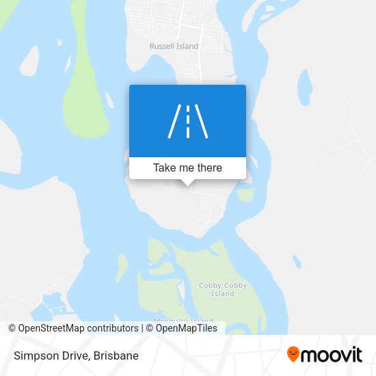 Simpson Drive map