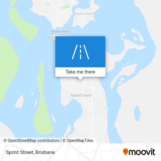 Sprint Street map