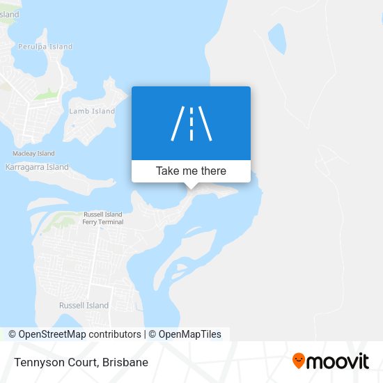 Tennyson Court map