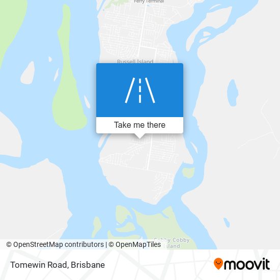 Tomewin Road map