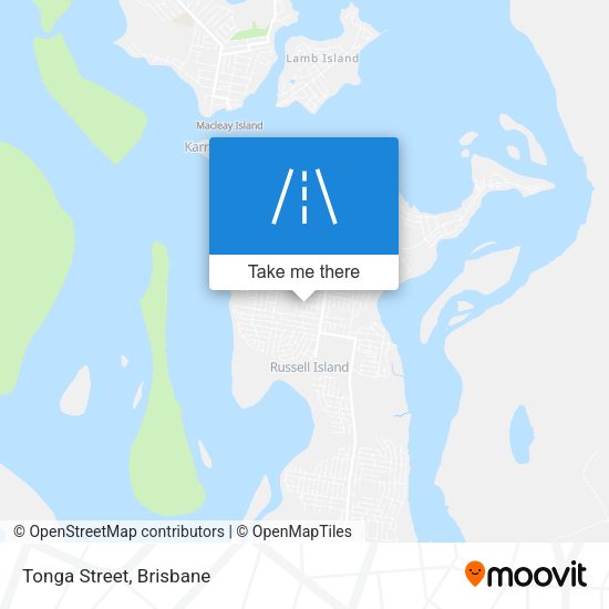 Tonga Street map