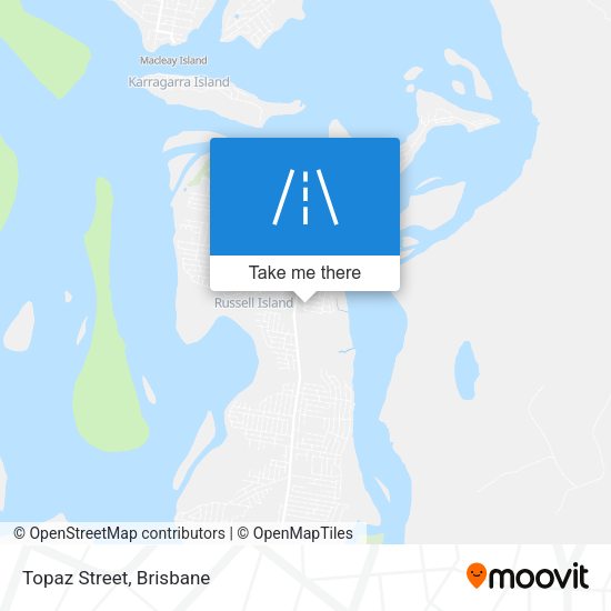 Topaz Street map