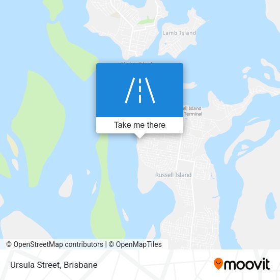 Ursula Street map