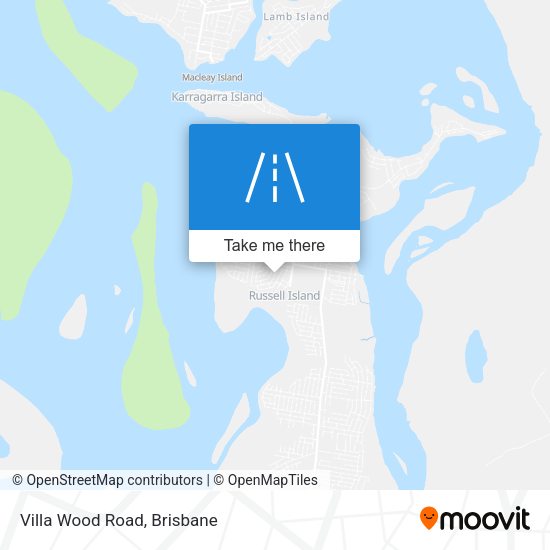 Villa Wood Road map