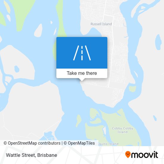 Wattle Street map