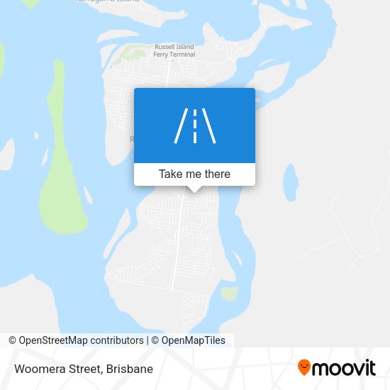 Woomera Street map