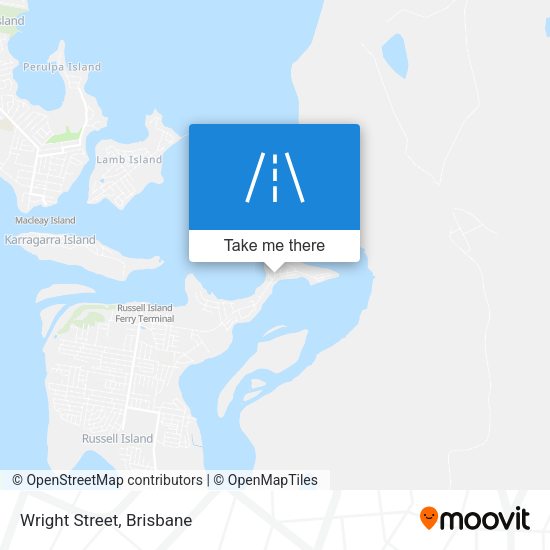 Wright Street map