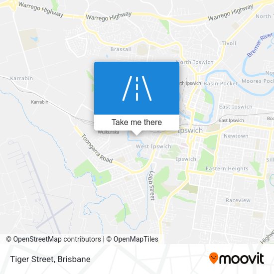 Tiger Street map