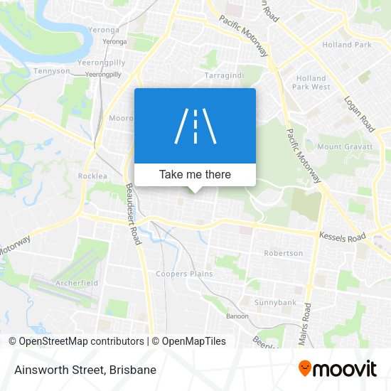 Ainsworth Street map