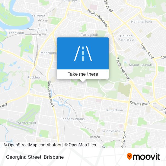 Georgina Street map
