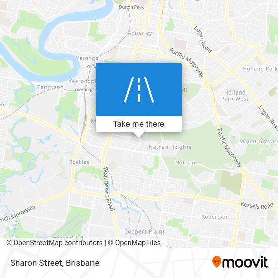 Sharon Street map