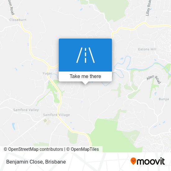 Benjamin Close map
